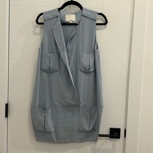 Phillip Lim Silk sky blue mini utility dress. Vintage.